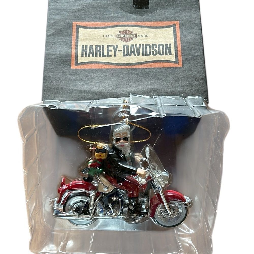 Harley-Davidson Ridin’ Cool Santa Ornament